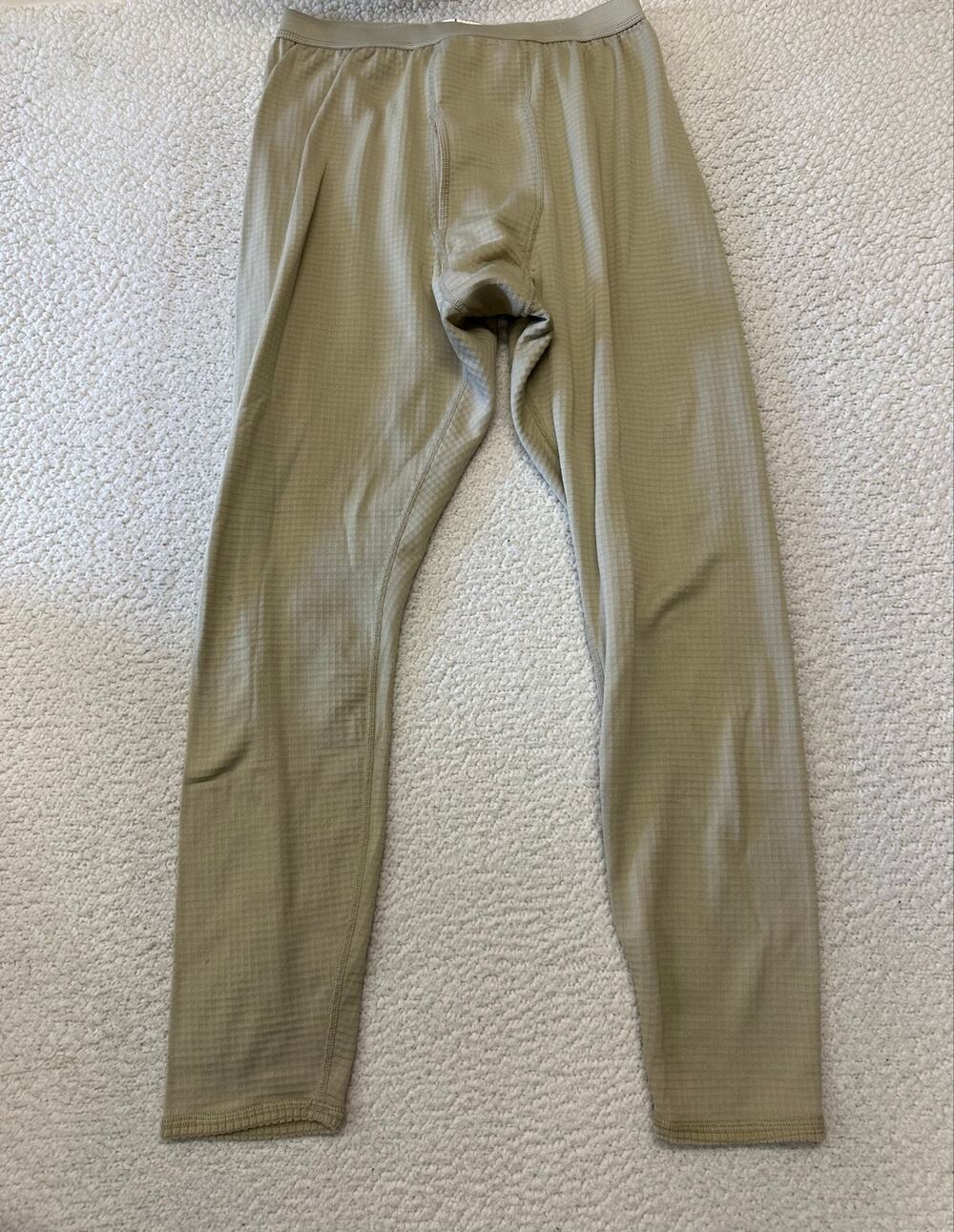 Mens Military Mis Weight Baselayer Pants Medium